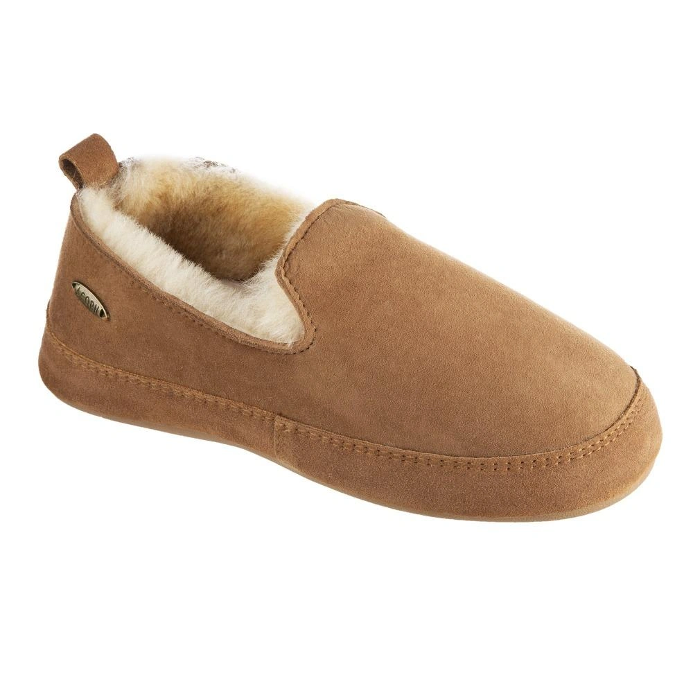 Acorn : L'élégance feutrée de la brebis, une pantoufle loafer irrésistible pour femme, douceur garantie, confort absolu.