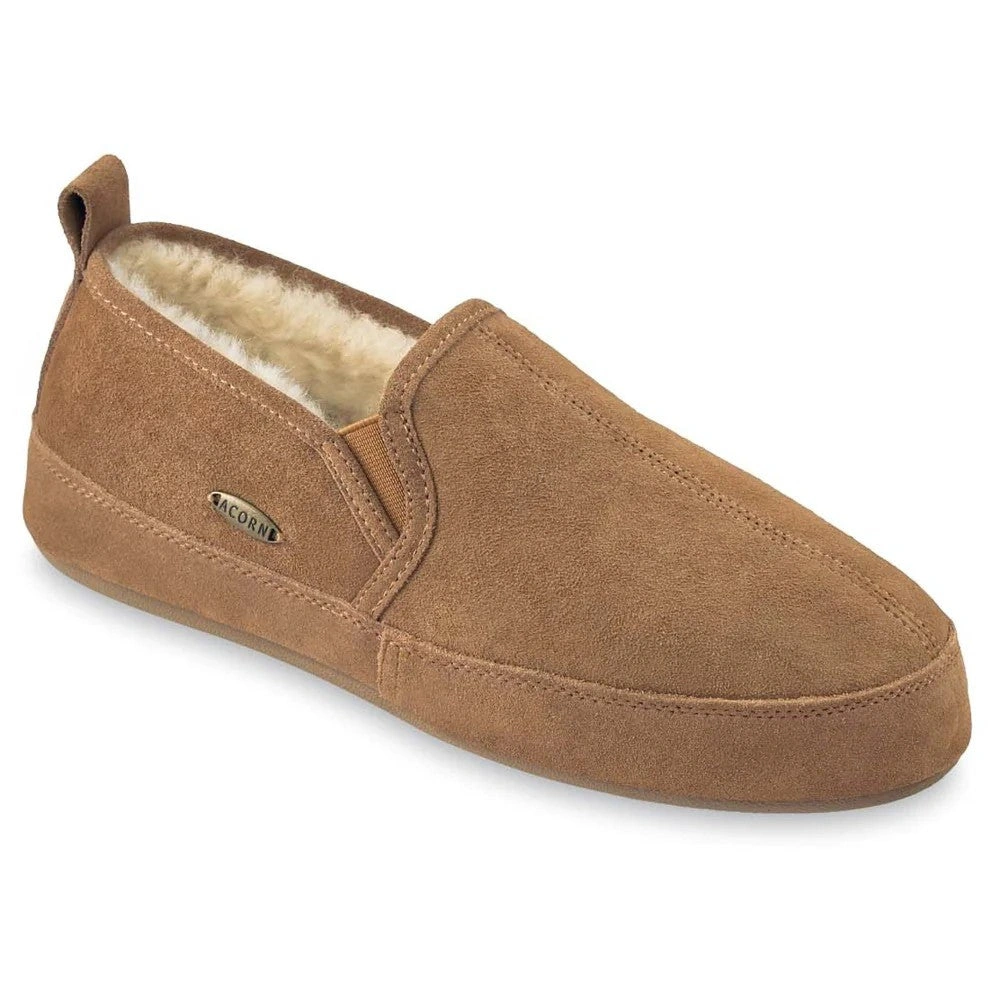 Romeo II Acorn pour Homme: Charentaise en peau de mouton, confort ultime, le pied au chaud toute la saison!